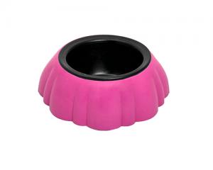 Flower Shape Detachable Metal Pet Bowl (Medium)